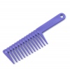 Grzebień do włosów z rączką 9591 violet